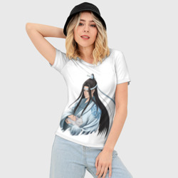 Женская футболка 3D Slim Лань Чжань - фото 2