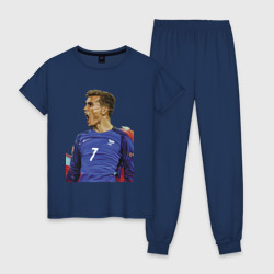 Женская пижама хлопок Antoine Griezmann