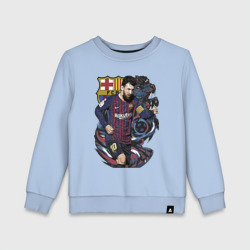 Детский свитшот хлопок Messi Barcelona Argentina Striker