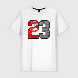 Мужская футболка хлопок Slim 23 - Jordan