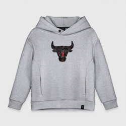 Детское худи Oversize хлопок Bulls - Jordan