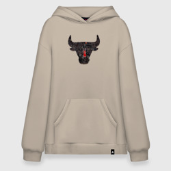 Худи SuperOversize хлопок Bulls - Jordan