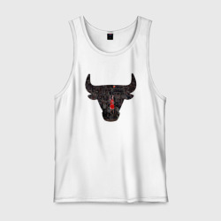 Мужская майка хлопок Bulls - Jordan