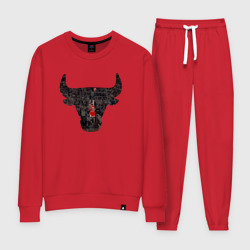 Женский костюм хлопок Bulls - Jordan