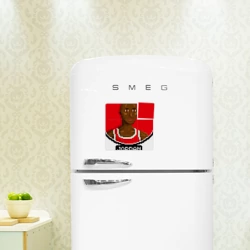 Магнитный плакат 3Х3 Retro pixel Jordan - фото 2