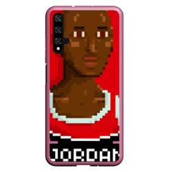 Чехол для Honor 20 Retro pixel Jordan