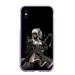 Чехол для iPhone XS Max матовый Nier: Automata