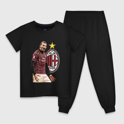 Детская пижама хлопок Zlatan Ibrahimovic Milan Italy