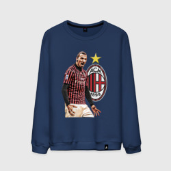 Мужской свитшот хлопок Zlatan Ibrahimovic Milan Italy