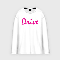 Мужской лонгслив oversize хлопок Drive