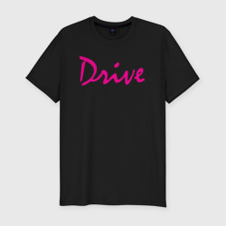 Drive – Мужская футболка хлопок Slim с принтом купить