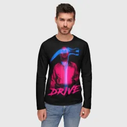 Мужской лонгслив 3D Drive - фото 2