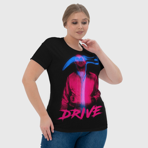 Женская футболка 3D Drive, цвет 3D печать - фото 6