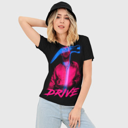 Женская футболка 3D Slim Drive - фото 2