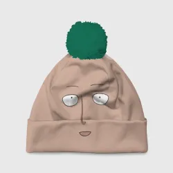 Шапка 3D c помпоном Сайтама One-Punch Man