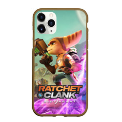 Чехол для iPhone 11 Pro Max матовый Ratchet & Clank: Rift Apart