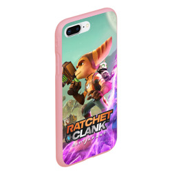 Чехол для iPhone 7Plus/8 Plus матовый Ratchet & Clank: Rift Apart - фото 2