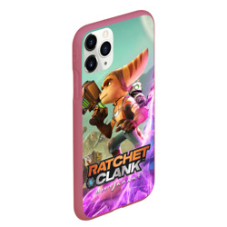 Чехол для iPhone 11 Pro Max матовый Ratchet & Clank: Rift Apart - фото 2