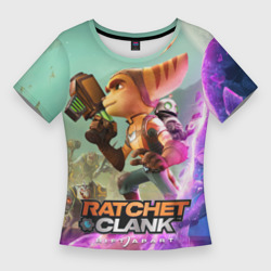 Женская футболка 3D Slim Ratchet & Clank: Rift Apart