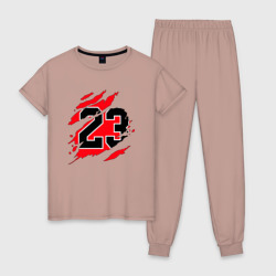 Женская пижама хлопок Bulls 23