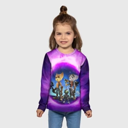 Детский лонгслив 3D Ratchet & Clank 2 Rift Apart - фото 2