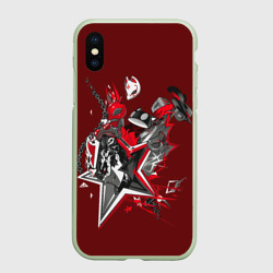 Чехол для iPhone XS Max матовый Mask of Ren