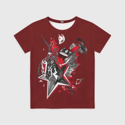 Детская футболка 3D Mask of Ren