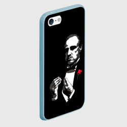 Чехол для iPhone 5/5S матовый Крёстный Отец The Godfather - фото 2