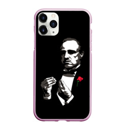 Чехол для iPhone 11 Pro Max матовый Крёстный Отец The Godfather