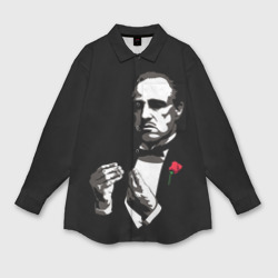 Мужская рубашка oversize 3D Крёстный Отец The Godfather