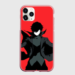 Чехол для iPhone 11 Pro Max матовый Чёрный Рэн