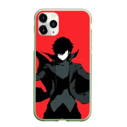 Чехол для iPhone 11 Pro Max матовый Чёрный Рэн