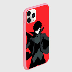 Чехол для iPhone 11 Pro Max матовый Чёрный Рэн - фото 2