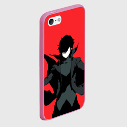 Чехол для iPhone 5/5S матовый Чёрный Рэн - фото 2