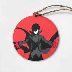 Деревянная игрушка круг Чёрный Рэн