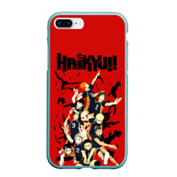 Чехол для iPhone 7Plus/8 Plus матовый Старшая Карасуно Haikyuu!!