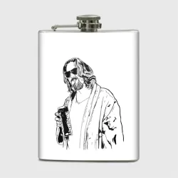 Фляга Большой Лебовски - с пакетом молока - Big Lebowski