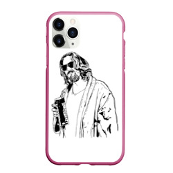 Чехол для iPhone 11 Pro Max матовый Большой Лебовски Big Lebowski