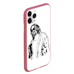 Чехол для iPhone 11 Pro Max матовый Большой Лебовски Big Lebowski - фото 2