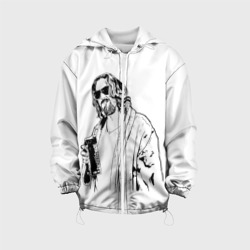 Детская куртка 3D Большой Лебовски - с пакетом молока - Big Lebowski