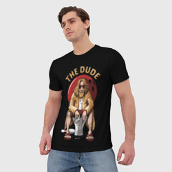 Мужская футболка 3D The dude Big Lebowski - фото 2