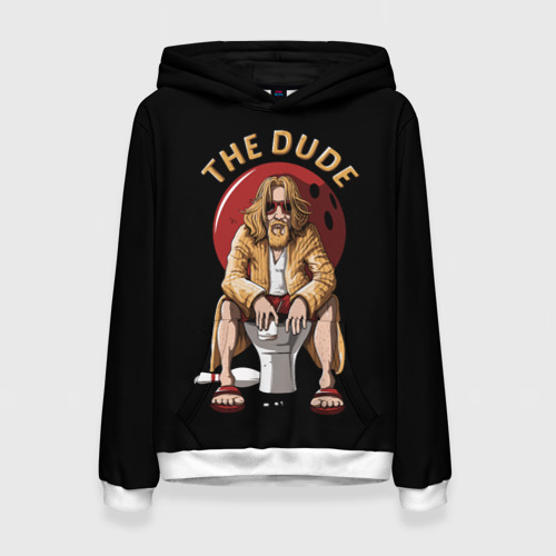 Женская толстовка 3D The dude Big Lebowski, цвет 3D печать