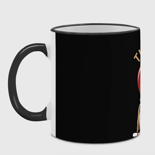 Кружка с полной запечаткой с принтом The dude Big Lebowski, фото на моделе #1