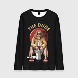 Мужской лонгслив 3D The dude Big Lebowski