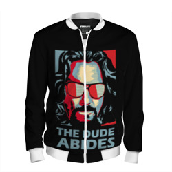 Мужской бомбер 3D The Dude Abides Лебовски