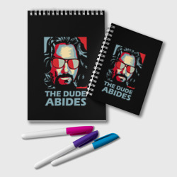 Блокнот The Dude Abides Лебовски