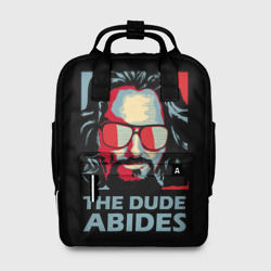 Женский рюкзак 3D The Dude Abides Лебовски