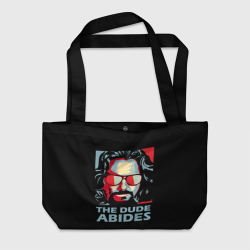 Пляжная сумка 3D The Dude Abides Лебовски