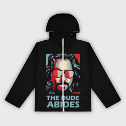 Женская ветровка 3D The Dude Abides Лебовски