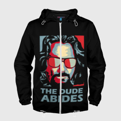 Мужская ветровка 3D The Dude Abides Лебовски